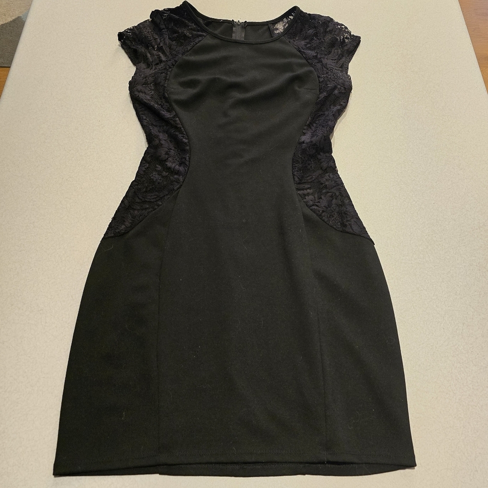 Little Black Dress - Lace Sides